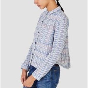 Ace and jig button down Dutch blue
